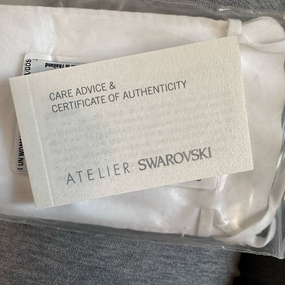 Atelier Swarovski Gold and Silver Crystal Bracelet - Picture 3 of 4